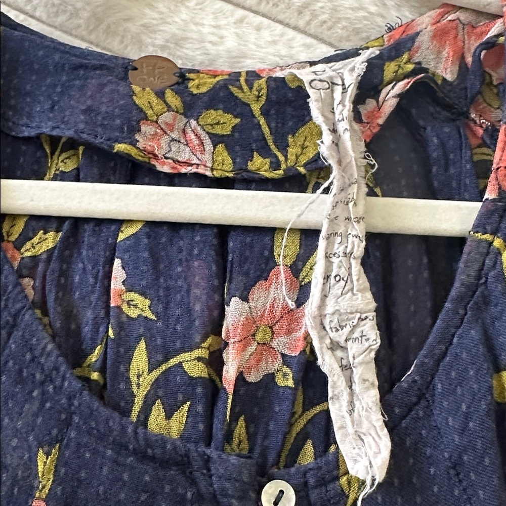 Free People one blouse - Picture 2 of 7